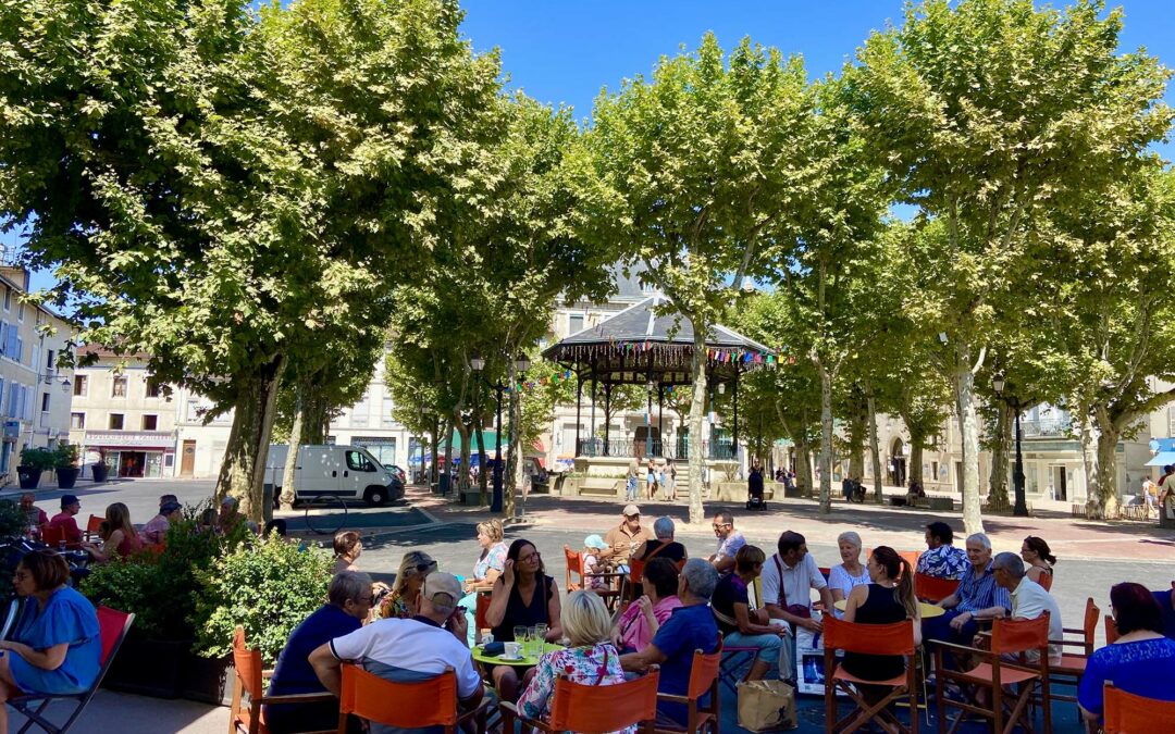 Nouveau centre-ville à Saint-Marcellin Place d’Armes et Champ de Mars – Juillet 2025